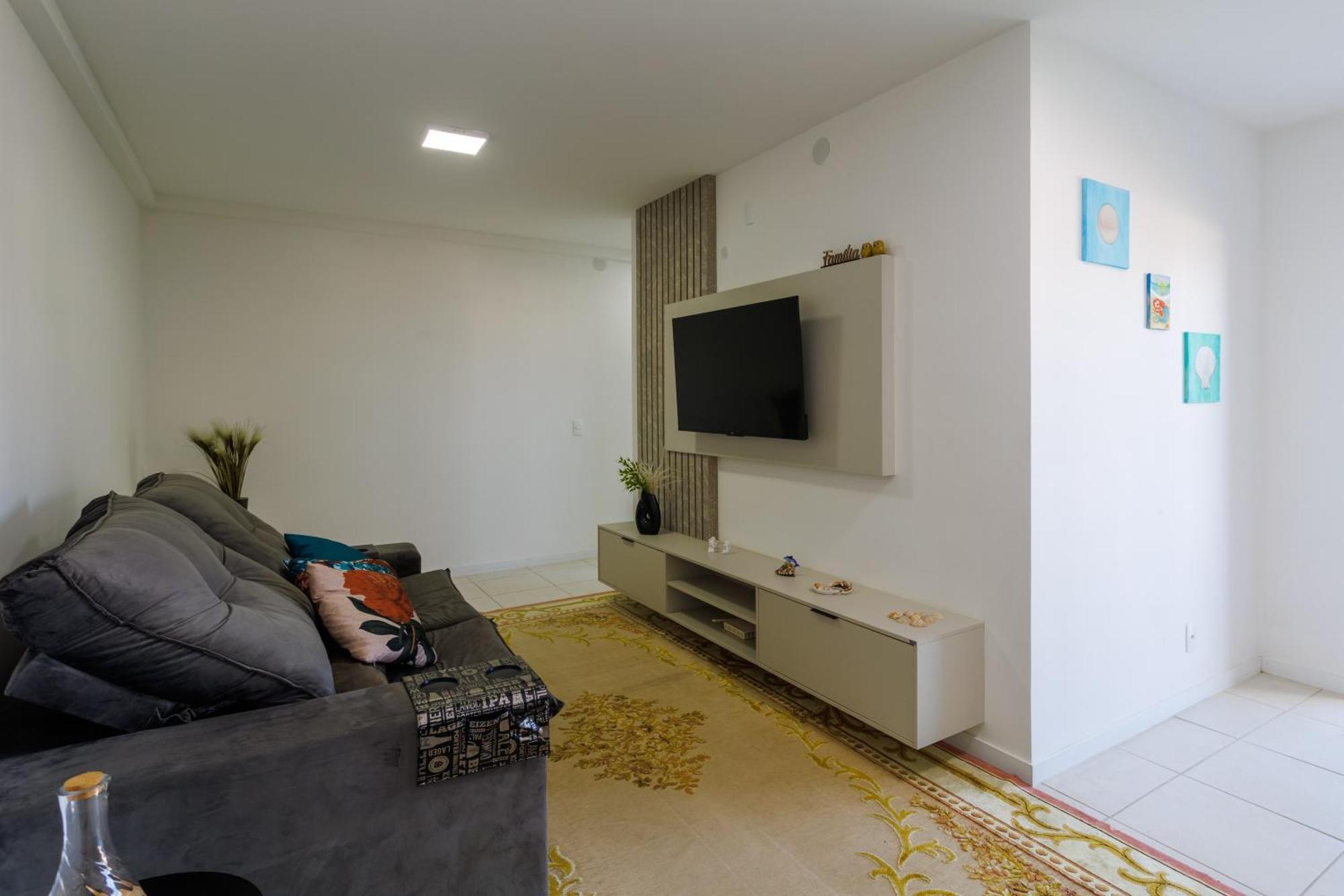 شقة Apartamento 150M Da Praia Com Sacada, Wi-Fi Ar Condicionado, Piscina, Portaria 24H, Playground E Vaga De Garagem Piçarras الغرفة الصورة